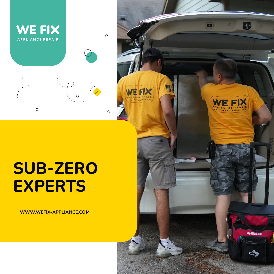 Sub-Zero appliance repair experts